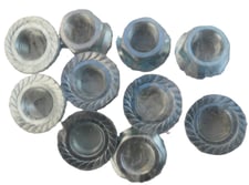 Johnson Controls D-3153-112 Actuator Hardware Kit, Hex Flange Nuts, Pack of 10