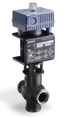 Siemens MXG461.32-12U 2-Way or 3-Way 1/2" Modulating Control Valve, Cv 14