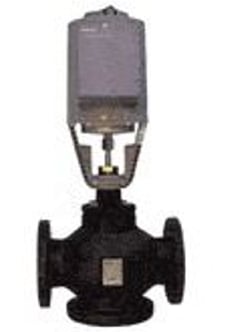 Siemens 289-06171 3-Way Mixing Valve Assy, 3" 100Cv Equal Percentage, Linear