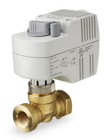 Siemens 240-00214 2-Way 1/2" Zone Valve, Cv 4.0, ANSI 125, NPT, Spring Return