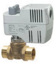 Siemens 241-00513 1" SWT 2-Way Normally Open Zone Valve SR Fail Safe Actuator
