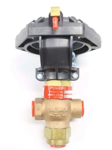 Siemens Landis and Gyr 658-0026 Powertop 1/2" 3-Way Valve and Actuator, 2.5 Cv