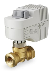 Siemens 243-00210 2-Way 1/2" Zone Valve, Cv 1.0, ANSI 125, NPT, Spring Return