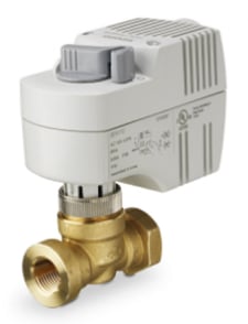 Siemens 244-00510 Zone Control Valve, 2W, 1/2", SWT, CV 1.0, NSR, 3P NC, 24VAC