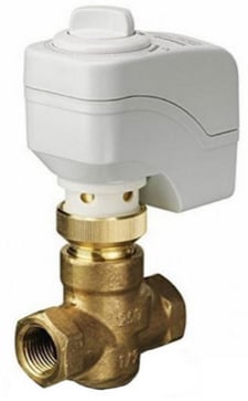 Siemens 254-01100 MZ Series Valve Assembly, ANSI 250, 2W, NC, Linear, 1/2", FxF