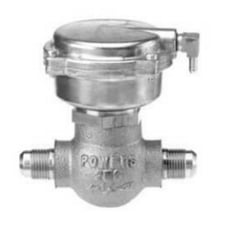 Siemens 656-0004 Powermite 2-Way 1/2 Flared Valve, Normally Open, 3-8 psi, 0.9cv