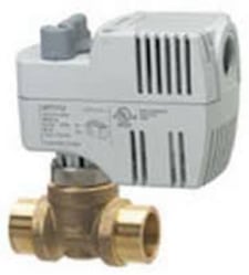Siemens 241-00514 1/2" SWT 2-Way Normally Open Zone Valve SR Fail Safe Actuator