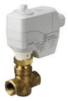 Siemens 259-02055 1/2" 2-Way F x F Normally Open Valve Actuator Assembly 2.5 Cv