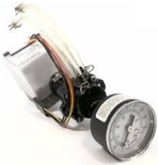 Siemens Landis and Gyr 531-990 Pneumatic Valve, Digital, With Gauge