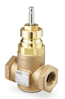 Siemens 599-03182 2-Way 1/2" Flowrite Valve, Cv 2.5, Normally Closed, Equal Per