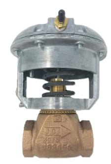 Johnson Controls VG7241CT+3003E 2-Way 1/2" Cast Bronze Control Valve, Cv 0.73