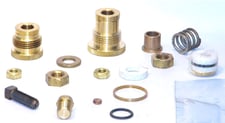 Siemens 592-007 Flowrite Valve V-Ring Stem Packing Kit for 591 Valves, Hot Water