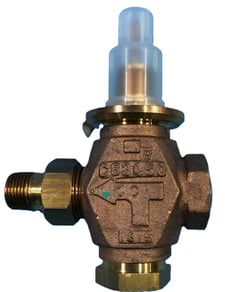 Johnson Controls VG7551ET Globe Valve, 2 Way 1/2 in, Union Angle, 1.8 Cv