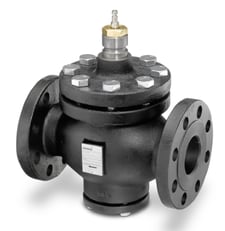 Siemens 599-06052 2-Way 4" Flowrite Valve, Cv 160, Hi-Temp, Normally Closed