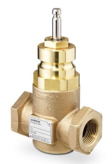 Siemens 599-03129 2-Way 1/2" Flowrite Valve, Cv 4.0, Normally Closed, Equal Perc