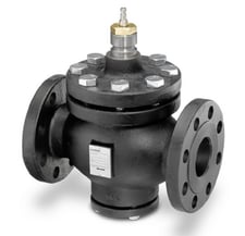 Siemens 599-05990 2-Way 2-1/2" Flowrite Valve, Cv 63, Normally Closed, Equal Per