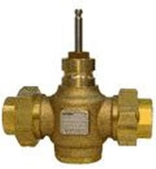 Siemens 599-03195 2-Way Flowrite Valve, 1-1/4", Equal Percentage, Cv 16, UF x UF