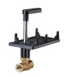 Siemens 599-10307 1/2" 2-Way Brass Water Mixing Ball Valve Body (10 Cv)