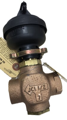 Johnson Controls VTM-TC007-414 1/2 Inch NPT Normally Closed Terminal Unit Valve