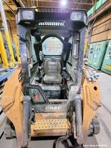 Case #TR270, Skid Steer Loader, enclosed cab, bucket, forks, diesel powered, 74 HP, S/N NBM438885, 2011
