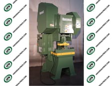 55 Ton, Rousselle #G1-55, OBS geared press, 4" stroke, 12.5"Shut Height, 4" adj., 28" x19"bed, 2024