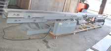 12" wide x 25' long, Stainless steel vibrating conveyor