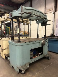 Hansford #1020, die handler, 24" x 44.5" platen adjustable, S/N 375, STK# 1567