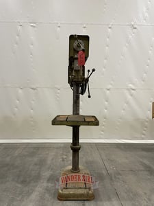 20" Powermatic #1200, drill press, single phase, 6" spindle travel, 2-3/4" quill diameter, single speed