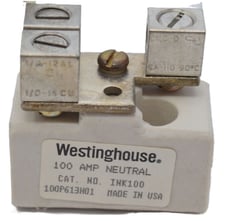 Westinghouse Cutler-Hammer INK100 Neutral Block Kit, Series C