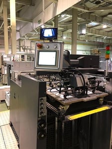 Kama #Pro-Cut-74, automatic die cutter, sheet folder, feeding table, cutting station, 2012