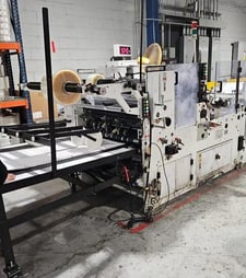 Window Patcher, Winpak #WPA-1000DSV, Servo motor driven feeder timing belt system, 2018