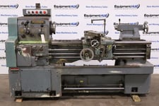 17" x 40" Whacheon #WL-435, gap bed lathe, foot brake, coolant pump, 5 HP, 1990