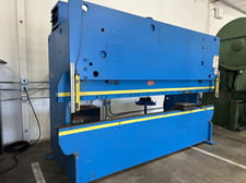 100 Ton, Standard #AB100-12, hydraulic CNC press brake, 12' overall, 125" between housing, 6" stroke, 6"