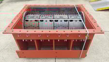 United Conveyor #CRSR-54 Excen-Crusher, 54" ash crusher clinker grinder, unused, 2020