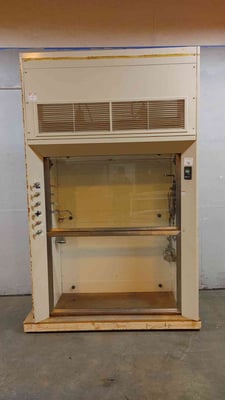 Duralab, Chemical Wal-In Fume Hood, Ducted, 5' width