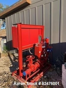 Mechantek Corp #SRE110-R1, Fire Pump, 3x3x7F, 1/3 HP, unused 2019