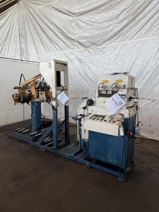 1100 lb. Aida #LMU 15-15 / LF1516NC, Coil Feed Lines, 5.9" W, 47.24" OD, 18.5"-20.5" ID,.05" thick