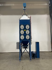 5200 cfm Torit #DFO-3-12, dust collector with TBI-10 HP fan, 2007