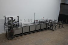 Clybourn, automatic, continuous motion, vertical, hot melt glue cartoner, Nordson ProBlue hot melt glue unit