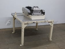 Fitzpatrick #FASO20, Stainless steel hammer mill, 12" dia charge port, 48 fixed stepped impact blades, 30 HP