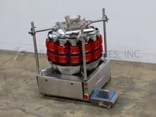 Multipond #MP1401FFC, combination weigh scale system, Stainless steel center cone and ring assembly