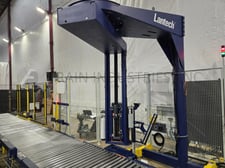 Lantech #SLC, automatic, overhead rotary stretch wrapper, EZ thread roll carriage