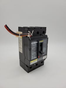 250 Amps, Square D, JGL, Circuit Breaker, 3-pole, 3-phase, 600 VAC