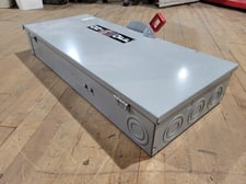 200 Amp. General Electric #TH4324R, Fusible Safety Disconnect Switch, 3-pole, 4-Wire, 60 HP, 240 VAC