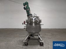 39.63 gallon Mueller, Reactor, Stainless Steel, 24" diameter x 17" straight side, 45 psi/FV Internal @ 293 F