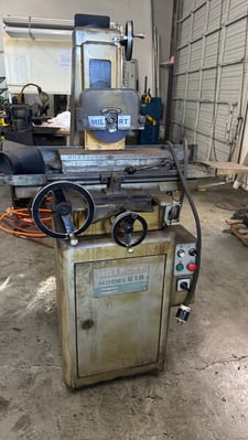 6" x 18" Millport #618, suface grinder, 18-3/4" grinding height, 2800 RPM, magnetic chuck