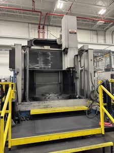 68.8" Mazak #A-16, CNC vertical turret lathe, 16 ATC, 79.92" sw, Mazatrol T Plus, chip conveyor, 1994