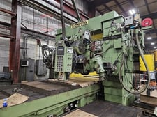 72" x 196" Thompson #16CX, horizontal reciprocating surface grinder, 20" x 12" x 8" wheel, 75-100 FPM