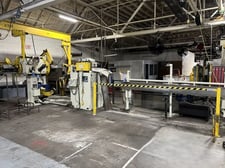 6000 lb. Coe Press Equipment #CPR-DE-PO-6018 / CPPS-350-12, double end reel & straightener combo, 12" x.25"