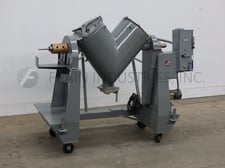 3 cu.ft. Patterson, 304 Stainless Steel low pressure jacketed twin shell mixer, .75 HP